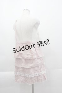 PINK HOUSE / ギンガムパッチワークバッグ  ピンクＸ白 I-25-04-07-109-LO-BG-HD-ZI