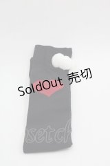 SUPER LOVERS / ハートソックス  黒Ｘ赤Ｘ白 I-25-04-07-113-PU-ZA-HD-ZI