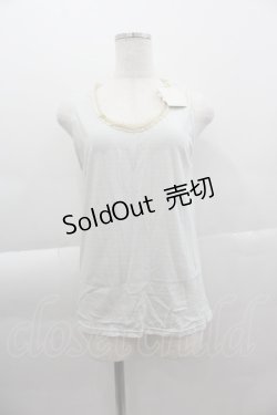 画像1: Franche Lippee / ボーダータンクトップ M ブルー×ピンク I-25-04-07-022-LO-TO-HD-ZI