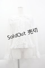 BABY,THE STARS SHINE BRIGHT / BABY CHERRYブラウス  白 I-25-04-07-004-BA-BL-HD-ZI