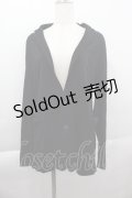 HYSTERIC GLAMOUR / カットソージャケット M ブラック I-25-04-07-039-PU-JA-HD-ZI