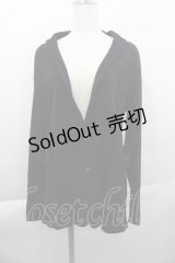HYSTERIC GLAMOUR / カットソージャケット M ブラック I-25-04-07-039-PU-JA-HD-ZI