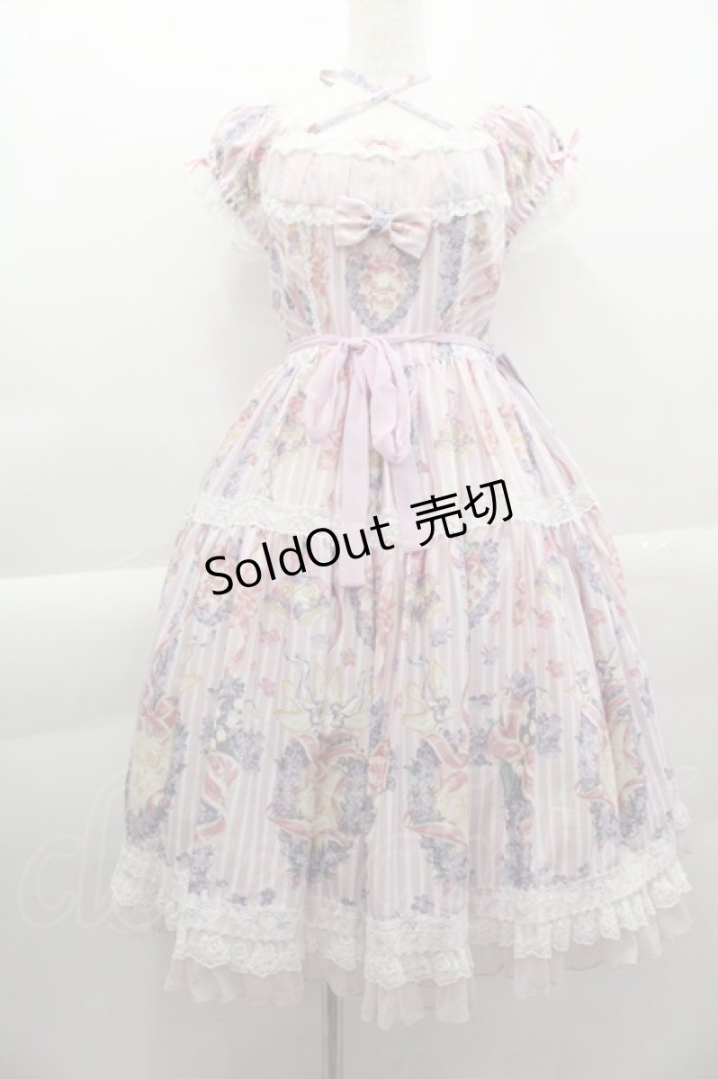 画像1: Angelic Pretty / Romantic Little Gardenワンピース  ピンク I-25-04-07-042-AP-OP-HD-ZI (1)