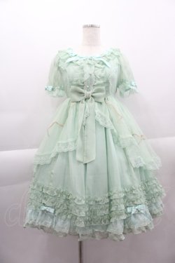 画像1: Angelic Pretty / Sweet Jelly Girlワンピース  グリーン I-25-04-07-043-AP-OP-HD-OS