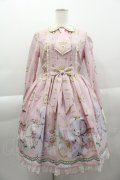Angelic Pretty / Charlotte's Bearワンピース  ピンク I-25-04-07-044-AP-OP-HD-ZI