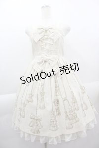 Angelic Pretty / Victorian Tasselジャンパースカート  アイボリー I-25-04-07-046-AP-OP-HD-ZI