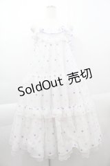 Angelic Pretty / Candy Petit Heartジャンパースカート  白 I-25-04-07-049-AP-OP-HD-ZI