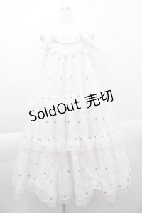 Angelic Pretty / Candy Petit Heartジャンパースカート  白 I-25-04-07-049-AP-OP-HD-ZI