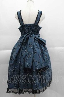 画像2: metamorphose / Dressy Ribbonジャンパースカート 1 ブルー I-25-04-10-049-ME-OP-HD-ZI