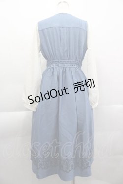 画像2: axes femme POETIQUE / トランプ刺繍レイヤードワンピース  ラベンダー I-25-04-10-059-AX-OP-HD-ZI