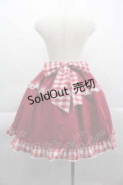 画像2: BABY,THE STARS SHINE BRIGHT / Alice meets the White Rabbitスカート  エンジ I-25-04-10-073-BA-SK-HD-ZI