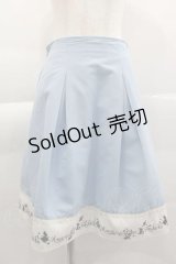 axes femme POETIQUE / 不思議の国のアリススカート  サックス I-25-04-10-078-AX-SK-HD-ZI