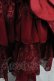 画像3: ATELIER PIERROT / Fairy Lace Corset Skirt 2 ボルドー I-25-04-10-082-EL-SK-HD-ZI (3)
