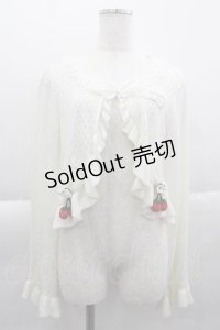 BABY,THE STARS SHINE BRIGHT / ゆらゆらいちごのStrawberry Gardenボレロ  アイボリー I-25-04-10-009-BA-TO-HD-ZI