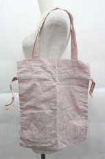 画像2: PINK HOUSE / PINK HOUSE×HELLO KITTY ネームワッペン使い巾着バッグ  ピンク I-25-04-10-097-LO-BG-HD-ZT500 (2)