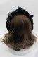 画像3: metamorphose / Dressy Ribbon フリルヘッドドレス  ブルー I-25-04-10-105-ME-AC-HD-ZI (3)