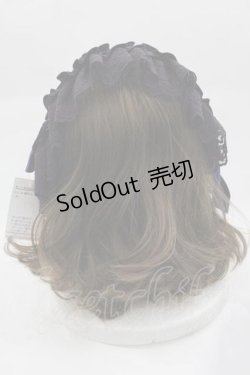 画像3: metamorphose / Rosy Gem〜魅惑のりんご〜レースフリルヘッドドレス  紫系 I-25-04-10-106-ME-AC-HD-ZI
