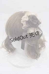 Mary Magdalene / ロゼットヘッドドレス  ブラウン I-25-04-10-110-CL-AC-HD-ZI