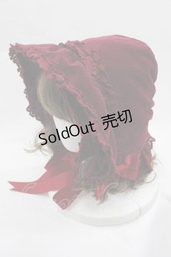 画像3: BABY,THE STARS SHINE BRIGHT / HAT 別珍ボンネット  ボルドー I-25-04-10-111-BA-AC-HD-ZI