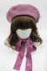 画像2: Swankiss / SX ribbon bijou beret  ピンク I-25-04-10-116-CA-AC-HD-ZI (2)