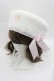 画像3: BABY,THE STARS SHINE BRIGHT / Croix de Noёl Blancheトーク帽  白Ｘピンク I-25-04-10-117-BA-AC-HD-ZI (3)