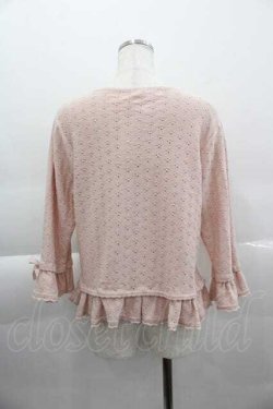 画像2: PINK HOUSE / ミニリボンいっぱいニットカーディガン  ピンク I-25-04-10-037-LO-TO-HD-ZI