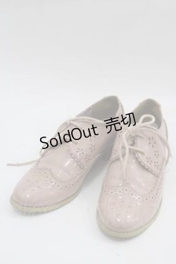 画像1: LIZ LISA / フラワーパンチングシューズ L ピンク I-25-04-12-001-LO-SH-HD-ZI
