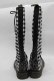 画像3: Dr.Martens （Getta Grip） / ギンガムチェック20ホールZIPブーツ UK4 黒Ｘ白チェック I-25-04-12-003-PU-SH-HD-ZI