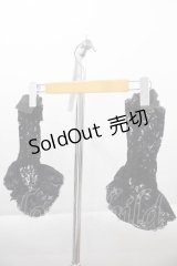LOLITAその他(お買取対象外) / ローズリボンレースアームカバー  黒 I-25-04-12-046-LO-ZA-HD-ZI