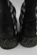 画像4: Dr.Martens （Getta Grip） / ギンガムチェック20ホールZIPブーツ UK4 黒Ｘ白チェック I-25-04-12-003-PU-SH-HD-ZI