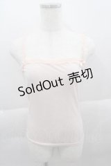LIZ LISA / レースリボンキャミトップス  ピンク I-25-04-12-072-LO-TO-HD-ZI