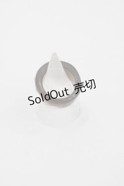 画像2: Q-pot. / コーヒーミルクメルトリング 約12号 ブラウン I-25-04-12-005-QP-AC-HD-ZI