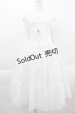 画像1: ALICE and the PIRATES / Faint memoryジャンパースカート  白 I-25-04-12-078-PA-OP-HD-ZI