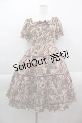 ALICE and the PIRATES / Memory frame of royal crown柄ワンピース  ピンク I-25-04-12-079-PA-OP-HD-ZI