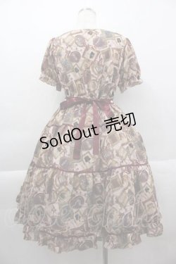 画像2: ALICE and the PIRATES / Memory frame of royal crown柄ワンピース  ピンク I-25-04-12-079-PA-OP-HD-ZI