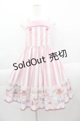 Shirley Temple / シャーリードール着せ替えプリントサンドレス 160CM ピンク I-25-04-12-083-ET-OP-HD-ZI