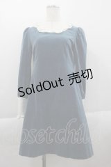 MILK / Grandドレス  ブルー I-25-04-12-093-ML-OP-HD-ZI