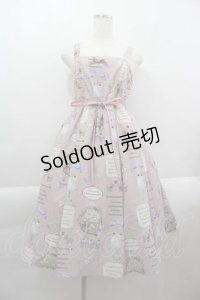 axes femme kawaii / 10thアニバーサリージャンパースカート  ピンク I-25-04-12-100-AX-OP-HD-ZI