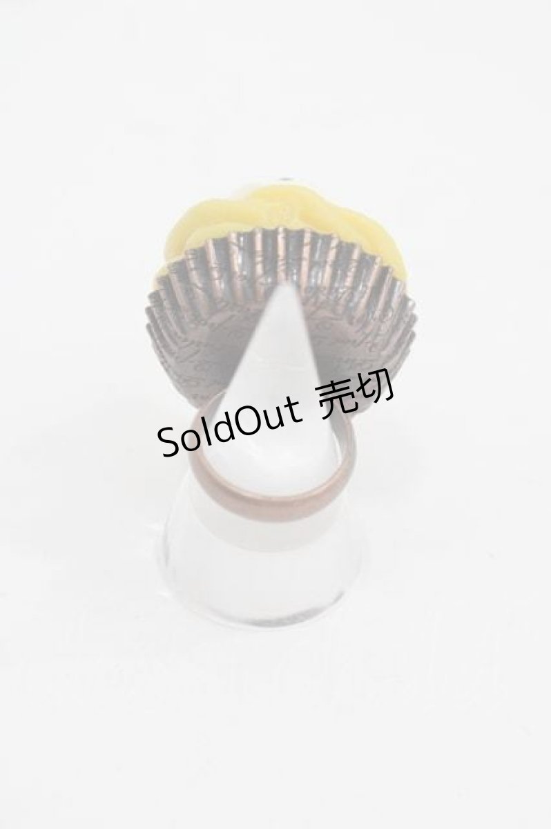 画像2: Q-pot. / カボチャモンブランカップケーキリング  イエローＸブラウン I-25-04-12-008-QP-AC-HD-ZI (2)