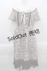 axes femme POETIQUE / 航海図柄セーラーワンピース  ピンク I-25-04-12-106-AX-OP-HD-ZI
