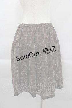画像2: Leur Getter / 板チョコシフォンスカート  ブラウン I-25-04-12-119-LU-PA-HD-ZI