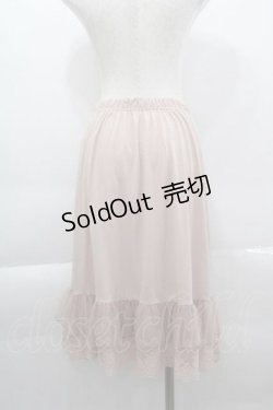画像2: axes femme / インナーペチスカート  ピンク I-25-04-12-122-AX-SK-HD-ZI