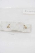 MARBLE / モチーフイヤリング  シルバー I-25-04-12-015-GO-AC-HD-ZI