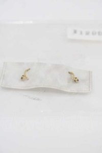 MARBLE / モチーフイヤリング  シルバー I-25-04-12-015-GO-AC-HD-ZI