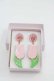 画像1: MILK / Tulipイヤリング  ピンク I-25-04-12-017-ML-AC-HD-ZI (1)
