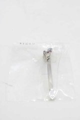 MARBLE / ストーンヘアピン  シルバー I-25-04-12-018-GO-AC-HD-ZI