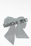 axes femme POETIQUE / ベロアリボンバレッタ  グリーン I-25-04-12-040-AX-AC-HD-ZI