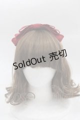 Emily Temple cute / レースリボンカチューヤ  ボルドー I-25-04-12-044-ET-AC-HD-ZI