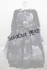 Royal Princess Alice / Sweet Dreams Fantasia〜甘い夢の幻想曲〜ペプラム付きワンピース  ブラック I-25-04-16-053-LO-OP-HD-ZI