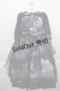 Royal Princess Alice / Sweet Dreams Fantasia〜甘い夢の幻想曲〜ペプラム付きワンピース  ブラック I-25-04-16-053-LO-OP-HD-ZI